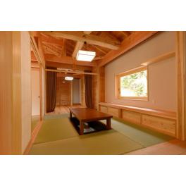 自然素材　×　伝統工法　　平家【癒しの住まい】